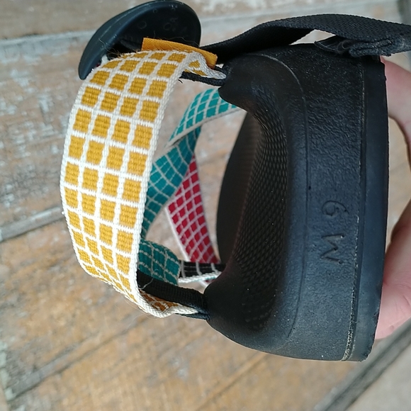 Chaco x Topo designs sandals mega Z/ Cloud colorful strap waterproof hiking - Picture 11 of 11